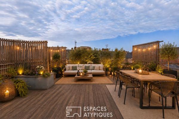 Loft avec terrasse et garage au coeur d’Amiens
