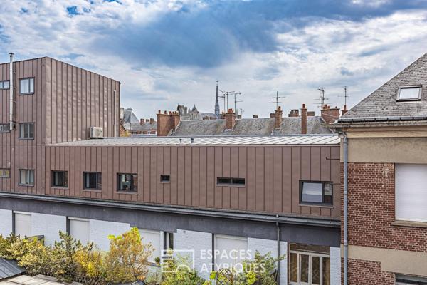 Loft avec terrasse et garage au coeur d’Amiens