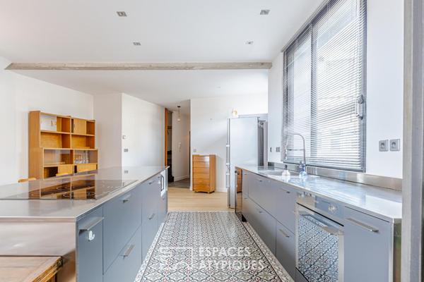 Loft avec terrasse et garage au coeur d’Amiens