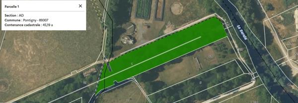 29 000 € FAI – Maison + 4500 m² de terrain à deux pas de l’Abbaye de Pontigny (89) – Opportunité rare !