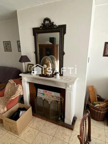 Maison de ville avec 3 ch - jardin - garage - sous-sol