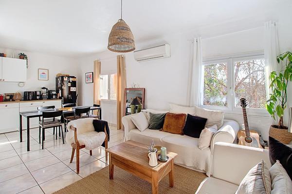 A VENDRE EN EXCLUSIVITÉ ! SAINT ANTONIN DU VAR ! BAS DE VILLA 84m2 avec jardin et garage