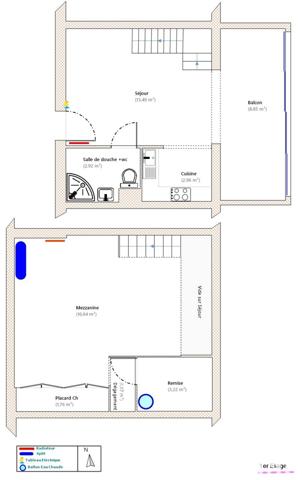 Appartement 2 pièces de 46 m² à Fréjus (83600)