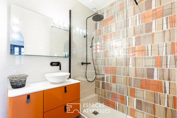 Villa bourgeoise revisitée et son parc arboré