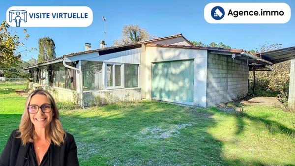À vendre - Maison ancienne, 4 pièces située à Étauliers (33820)