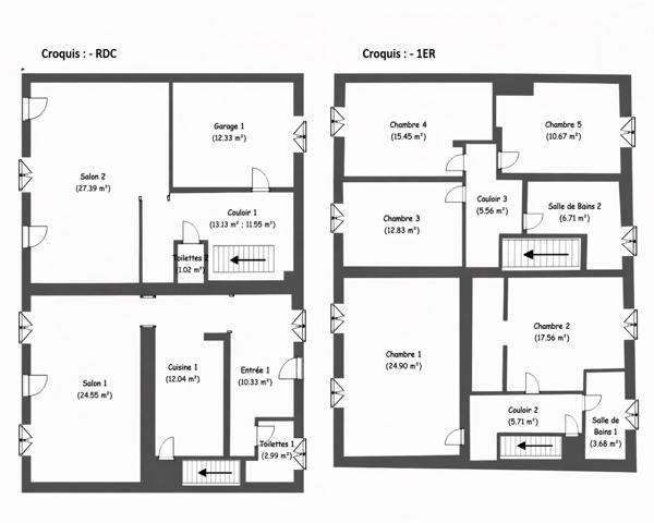 LOT DE 2 MAISONS – FORT POTENTIEL – ARBENT Arbent (01100)