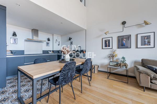 Duplex T5 146 m² - Toit terrasse 160 m² - vue dégagée sur Lyon