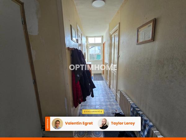 Maison de ville avec jardin et dépendance – 92 m² – Centre-ville