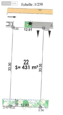 Achat - Terrain à bâtir Champagné-les-Marais 85450 431 m 2