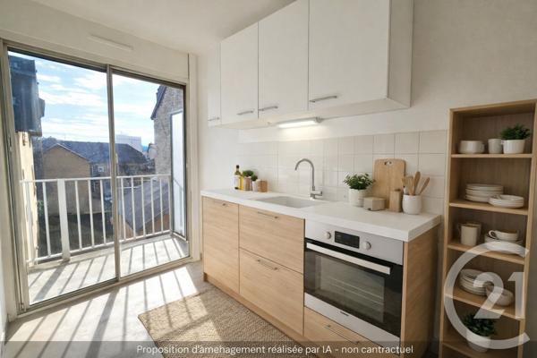 Appartement T1 à vendre  1 pièce - 33,05 m2 AIX LES BAINS - 73