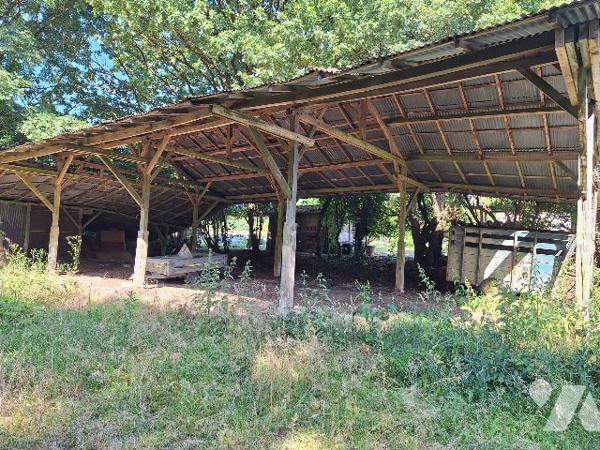 Hangar et garage sur 1553m² de terrain, LA CHAPELLE D ANGILLON