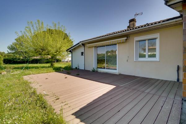 Gauriaguet (33240) Maison 4 pièces de 100m2 habitables avec atelier sur parcelle de 409m2