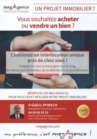 Maison à CHAVANNES-SUR-L'ETANG, 68210 - 4 pièces 97m²