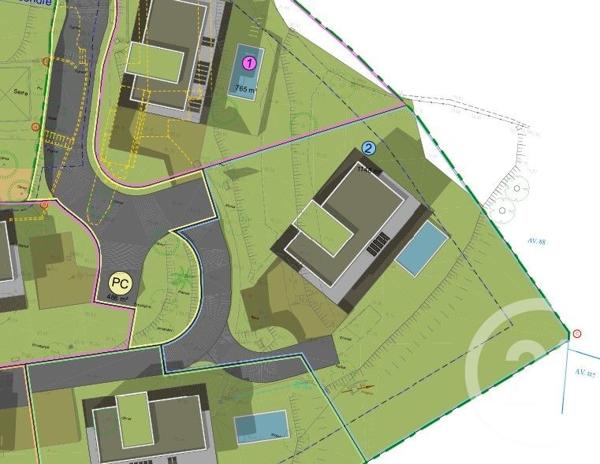 Terrain à vendre  1148 m2 CAGNES SUR MER - 06