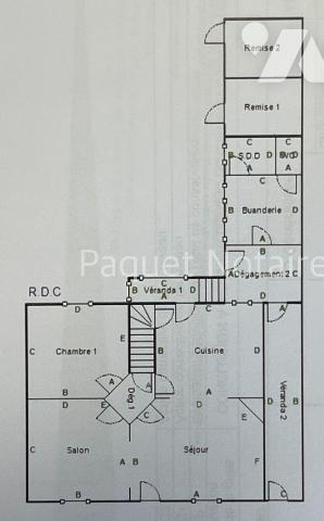 Proche Viry Noureuil 
Maison individuelle 
Comprenant 
Au rez de chaussée : salon séjour, cu...