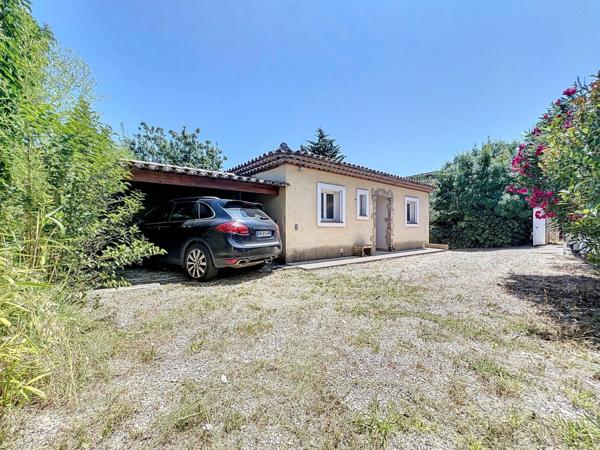 La Roquette s/Siagne - Villa avec grand garage.