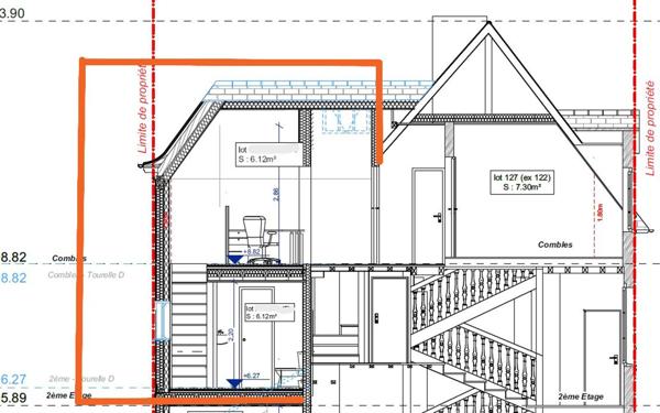 Appartement à vendre    1 pièce • 13 m2 Rennes