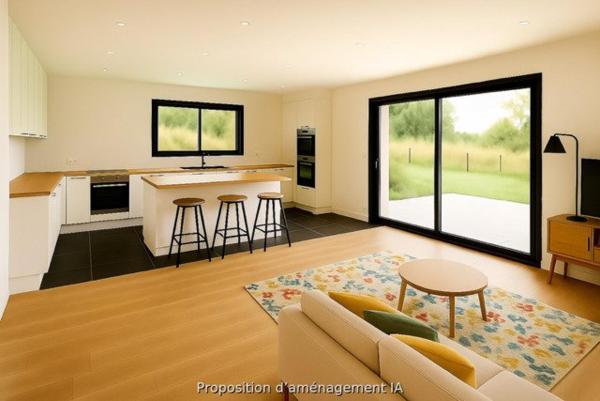 LHERM - Maison de 2025, Plain Pied, T4 de 92m² avec garage isolé de 21m²