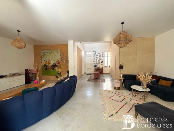 Superbe maison en pierre rénovée 137 m² avec jardin Bordeaux