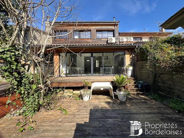 Superbe maison en pierre rénovée 137 m² avec jardin Bordeaux