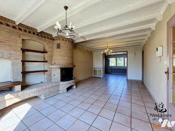Maison 3 chambres, garage et jardin 