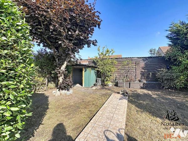 Maison 3 chambres, garage et jardin 