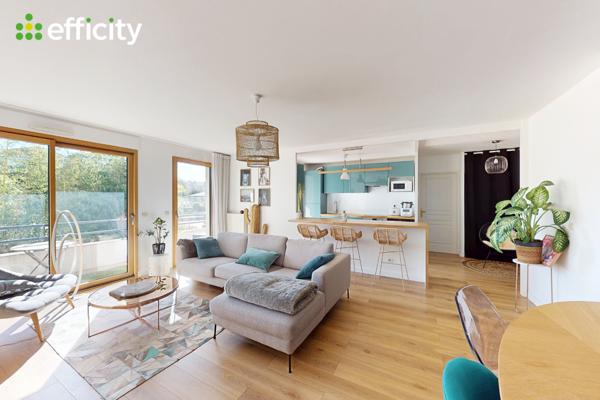 Appartement 3 pièces - 76 m² Exclusivité efficity