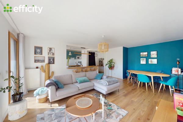 Appartement 3 pièces - 76 m² Exclusivité efficity