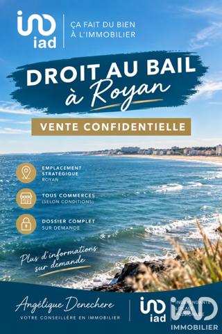 Droit au bail à vendre 45 m² Royan