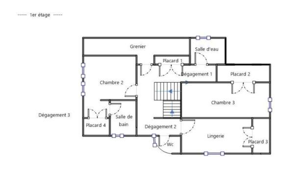 A ALENCON - Maison à usage d'habitation (139m²) avec garage indépendant sur un terrain de 1700m²