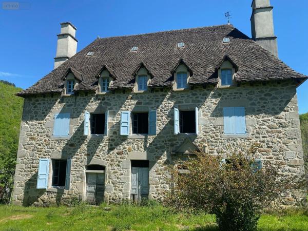 Maison de maître à vendre à Bassignac dans le Cantal (15240), ref : 15060/1208