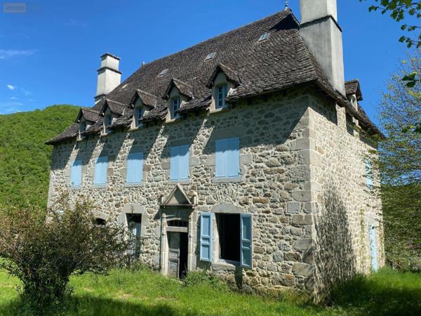 Maison de maître à vendre à Bassignac dans le Cantal (15240), ref : 15060/1208