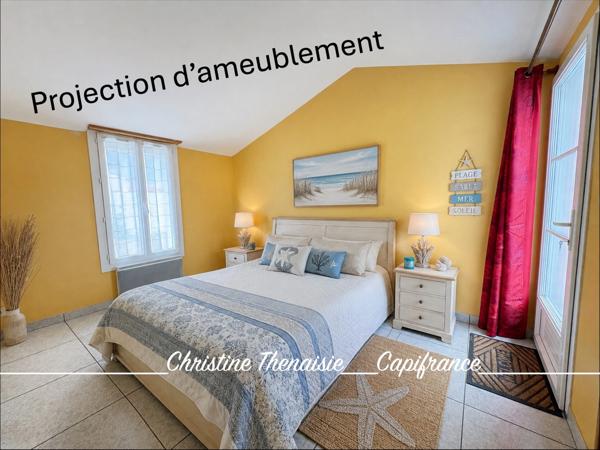 Maison à vendre 6 pièces 4 CHAMBRES - PISCINE CHAUFFEE - GARAGE - TERRAIN  SAINT GILLES CROIX DE VIE (85)