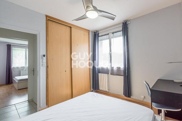 Bel Appartement meublé 3 chambres + Balcon + Garage, proche canal