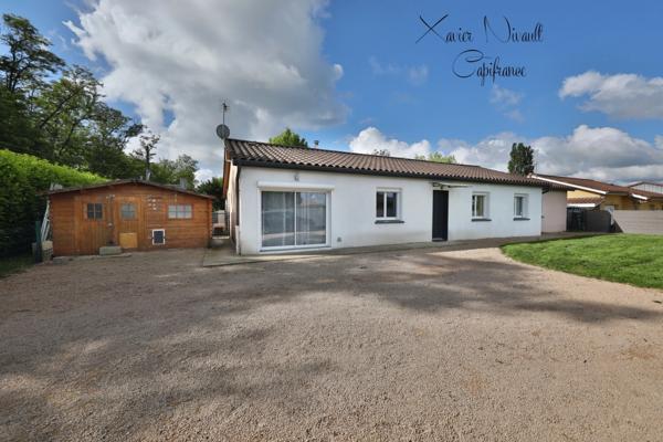 Maison à vendre 6 pièces proche de PONT DE VAUX (01)