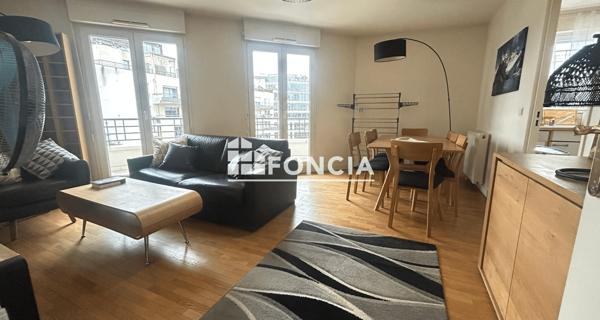 Location Appartement meublé 3 pièces 56.85 m² - Issy-les-moulineaux 92130