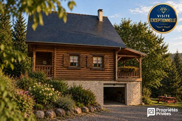CHALET D'EXCEPTION AVEC PLAN D'EAU PRIVÉ ET TERRAIN CONSTRUCTIBLE - COEUR DU MORVAN