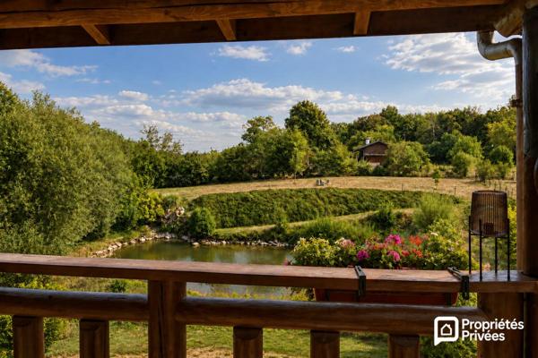CHALET D'EXCEPTION AVEC PLAN D'EAU PRIVÉ ET TERRAIN CONSTRUCTIBLE - COEUR DU MORVAN