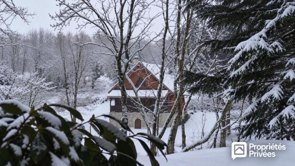 CHALET D'EXCEPTION AVEC PLAN D'EAU PRIVÉ ET TERRAIN CONSTRUCTIBLE - COEUR DU MORVAN