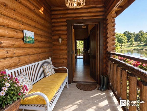 CHALET D'EXCEPTION AVEC PLAN D'EAU PRIVÉ ET TERRAIN CONSTRUCTIBLE - COEUR DU MORVAN