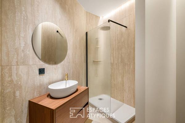 Appartement ancien rénové avec vue sur la Saône