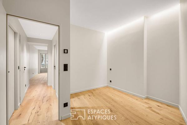 Appartement ancien rénové avec vue sur la Saône