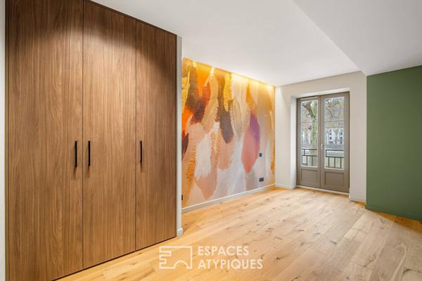 Appartement ancien rénové avec vue sur la Saône