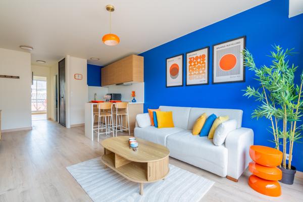 Appartement
         2 pièces
        - 40 m²