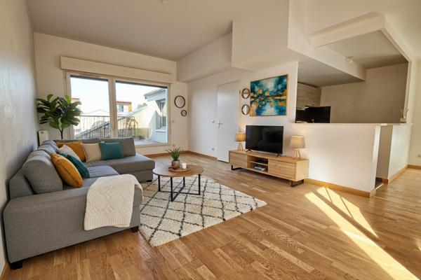 Appartement T5 de 113m² avec garage, terrasse et balcons