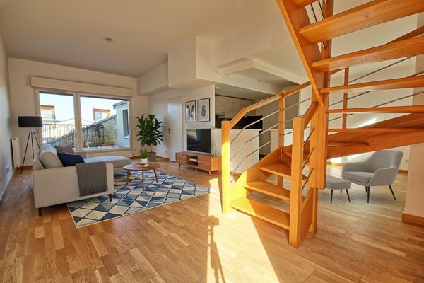 Appartement T5 de 113m² avec garage, terrasse et balcons