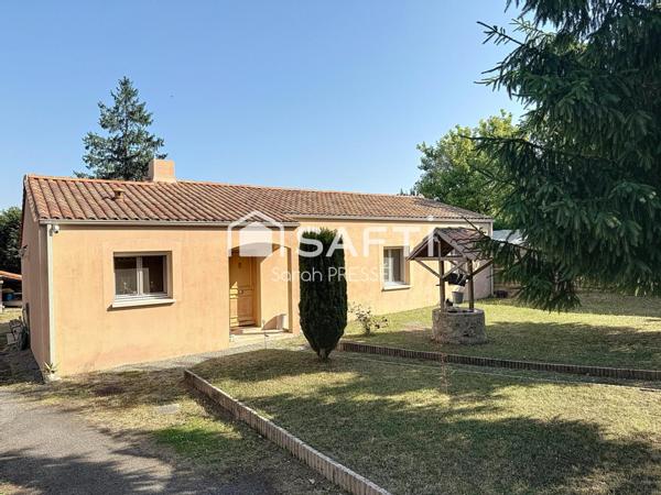 RARE SUR LE MARCHÉ – Maison de plain-pied en centre-ville de Vertou