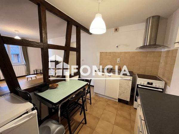 Location Appartement 2 pièces 40.56 m² - 23 RUE DES BOUCHERS Rouffach 68250
