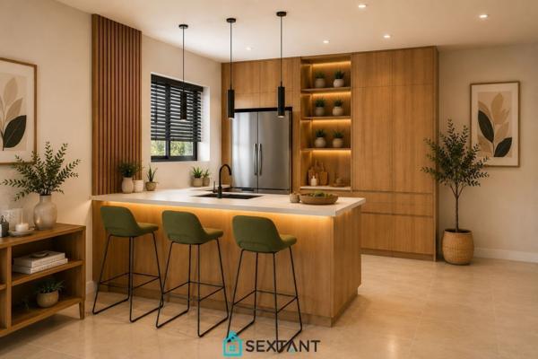 - Saint-Genis-Pouilly ( 01630 ) - secteur Pregnin - Villa contemporaine 155 m²