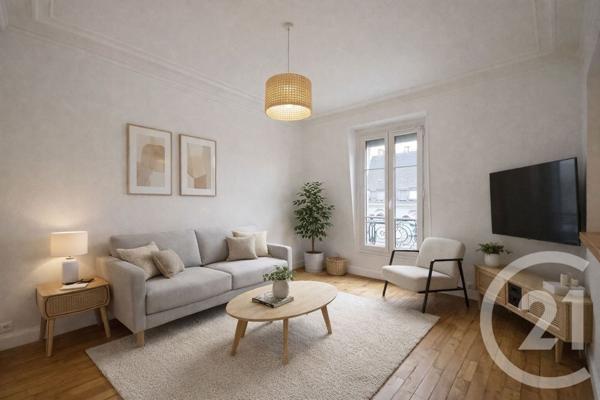 Appartement F3 à vendre  3 pièces - 47,90 m2 SURESNES - 92